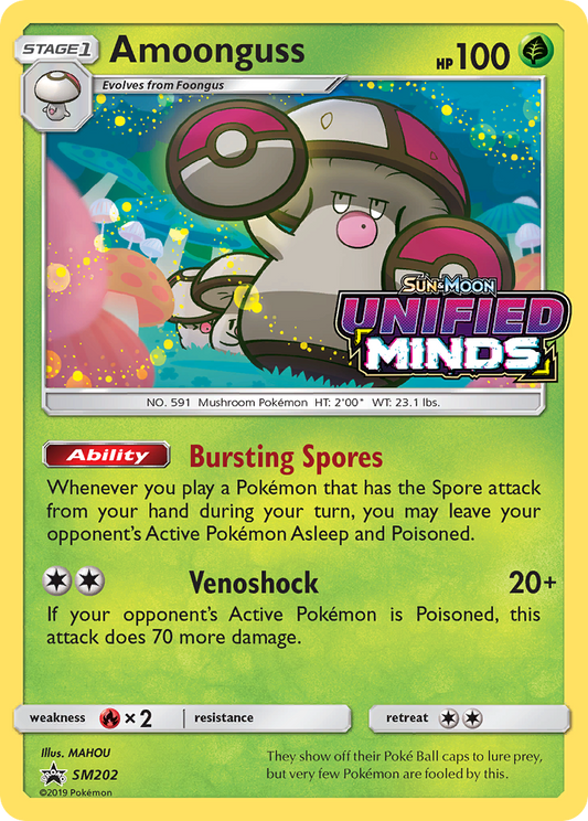 Amoonguss - SM202 (Prerelease) - SM202/248 - SM Promos Holofoil