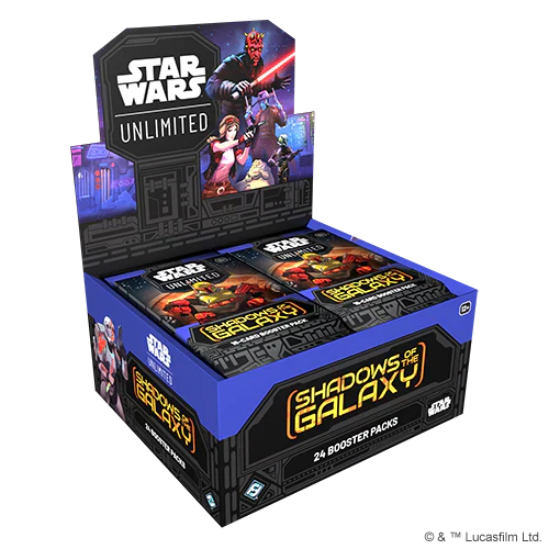 [CLEARANCE] Star Wars Unlimited Shadows Of The Galaxy Booster Box