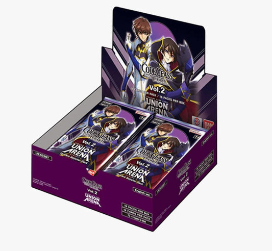 [CLEARANCE] UNION ARENA CODE Geass Lelouch of the Rebellion V2 Booster