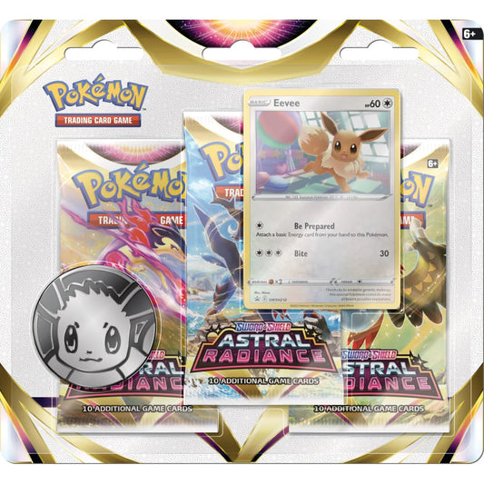 Pokemon Astral Radiance 3 Pack Blister (Eevee Promo)
