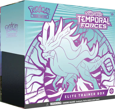 Pokemon Temporal Forces Elite Trainer Box ETB (Walking Wake / Iron Leaves)