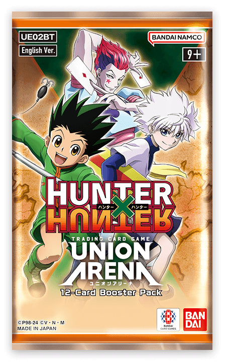 [CLEARANCE] Union Arena TCG Hunter X Hunter Booster Pack