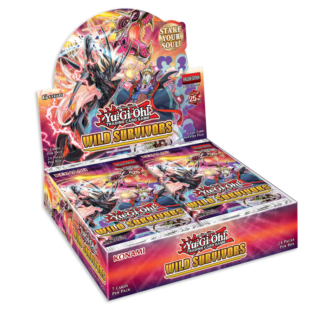 Yugioh [WISU] Wild Survivors 1st Edition Booster Box