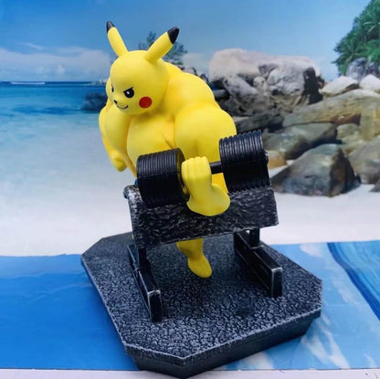 Pokemon Gym Bros Pikachu Figure (Unofficial, ~20cm) (w)