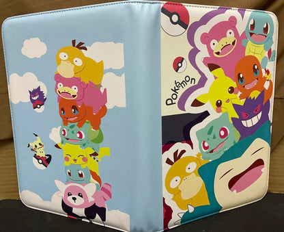 Pokemon Snorlax and Friends Unofficial 9 Pocket Zippered Binder 360 Sl – Sunny Hobbies