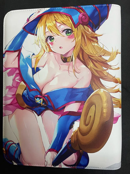 Yugioh Dark Magician Girl Unofficial 9 Pocket Zippered Binder 360 Slot
