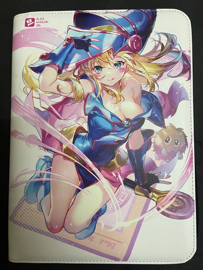 Yugioh Dark Magician Girl Unofficial 9 Pocket Zippered Binder 360 Slot