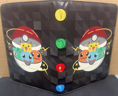 Pokemon Kanto Starters Unofficial 9 Pocket Zippered Binder 360 Slot