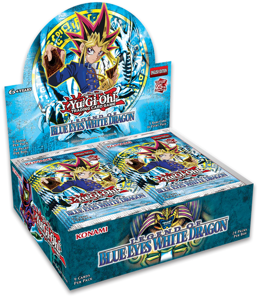 Yugioh Legend Of Blue Eyes 25th Anniversary Booster Box