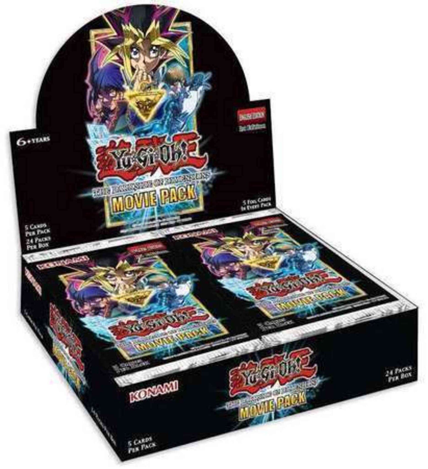 Yugioh The Darkside of Dimensions Movie Pack Booster Box 1st Edition DSOD