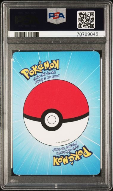 POKEMON Pikachu and Bulbasaur Queen Clubs 1999 Bicycle PSA 10