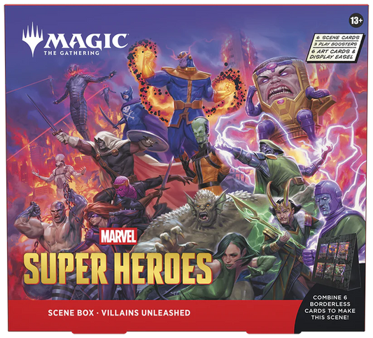 Magic The Gathering Marvel Super Heroes Scene Box (Villains Unleashed)
