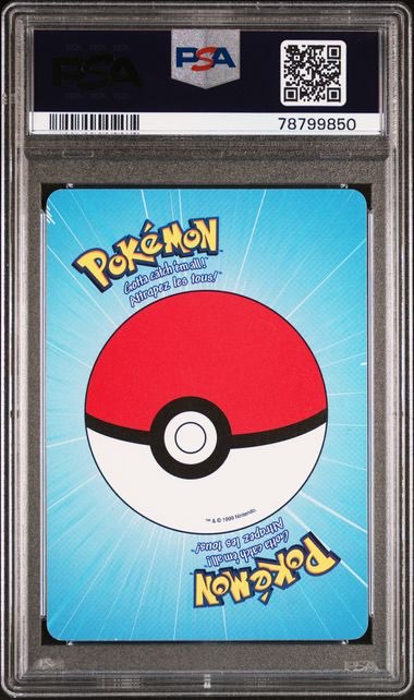 POKEMON Ash and Pikachu King of Diamonds 1999 Bicycle PSA 10