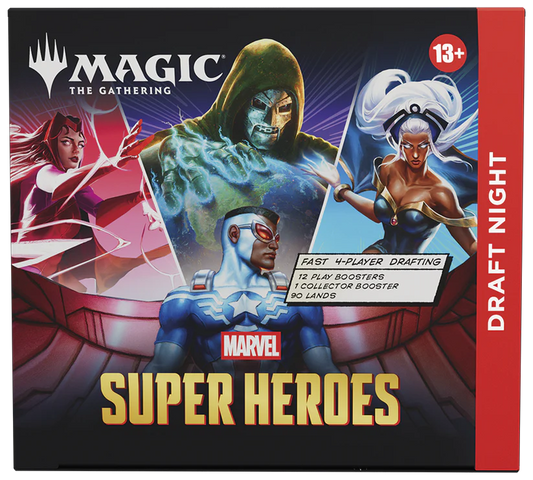 Magic The Gathering Marvel Super Heroes Draft Night