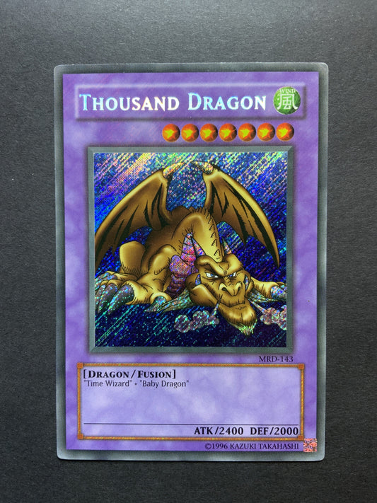 YUGIOH Thousand Dragon MRD-143 FOIL BLEED MP