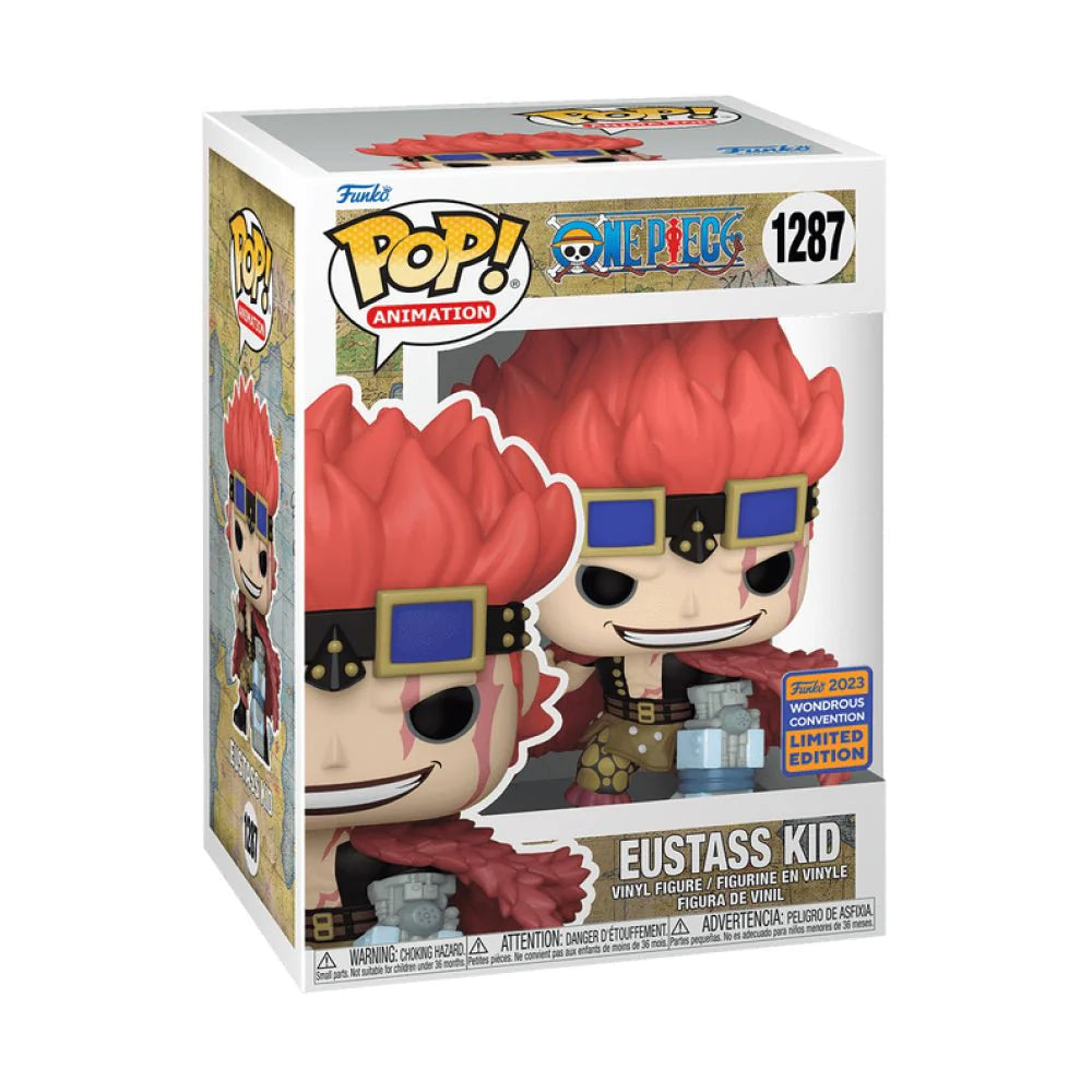 Funko POP 1287 Eustass Kid One Piece 2023 Wondrous Convention Limited Edition (W)