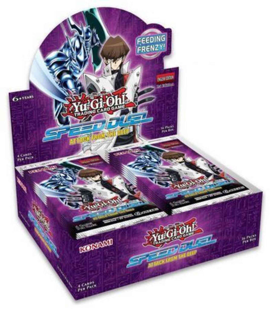 Yugioh Speed Duel Attack From The Deep 1st Edition Booster Box