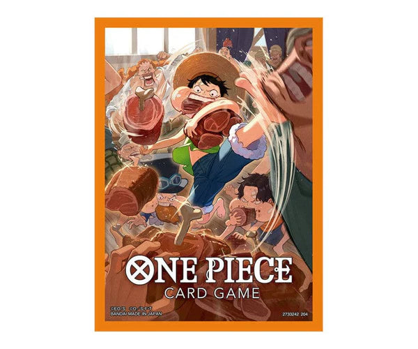 One Piece Luffy Eating Meat/The Three Brothers Official Sleeves