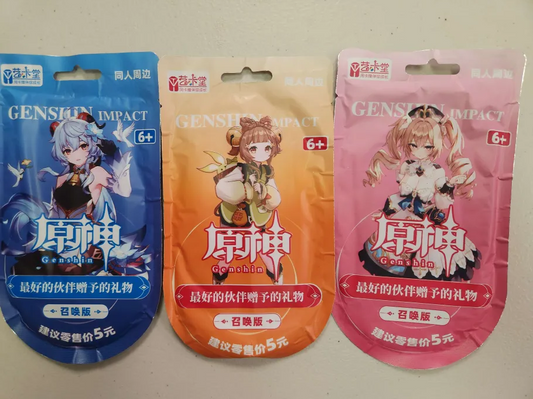 [CLEARANCE] Genshin Impact Summoning Edition Booster Pack Simplified Chinese