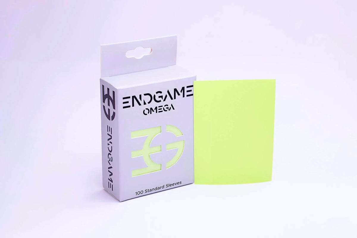 Endgame Omega Sleeves Match Green 100ct
