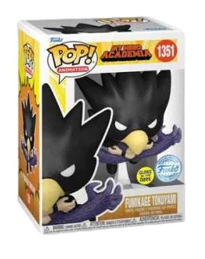 FUNKO POP - My Hero Academia MHA Fumikage Tokoyami (Glow)