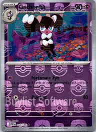 Gothorita (Master Ball Pattern) 42 - SV White Flare Holofoil