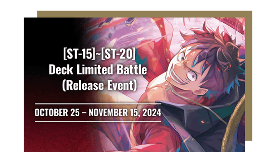 [READ DESCRIPTION] ONE PIECE Deck Battle Nov 2, 2024 @6:30pm