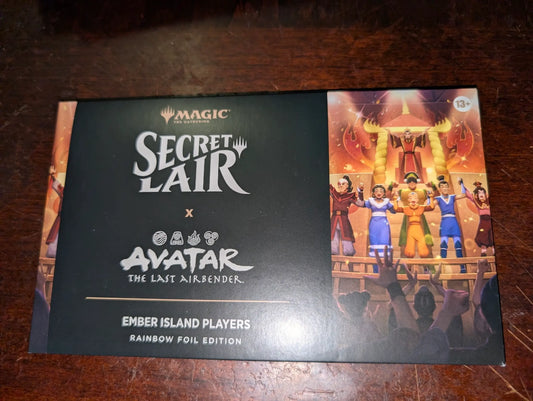 MTG Secret Lair x Avatar the Last Airbender Ember Island Players Rainbow Foil Edition