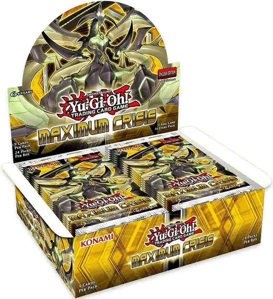 Yugioh Maximum Crisis MACR 1st Edition Booster Box