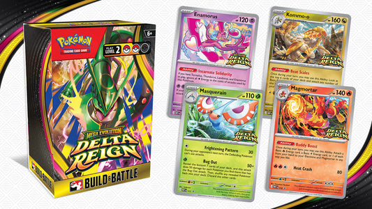 POKEMON Mega Evolution Delta Reign MIDNIGHT Pre Release Saturday Oct 24, 2026 @12am