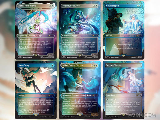 MTG Secret Lair x Hatsune Miku Winter Diva EN Foil Edition