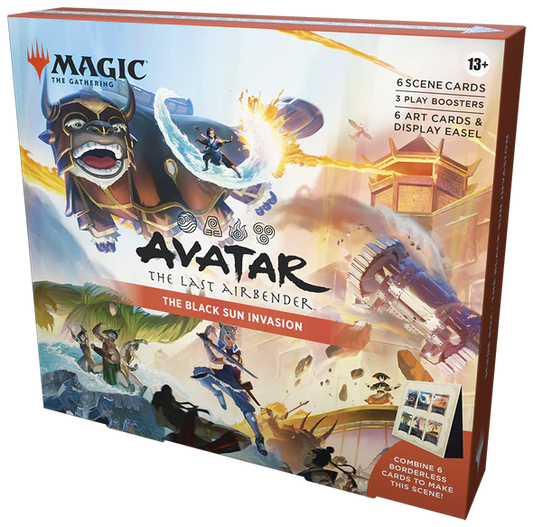 Magic The Gathering Universes Beyond: Avatar The Last Airbender - Scene Box - The Black Sun Invasion