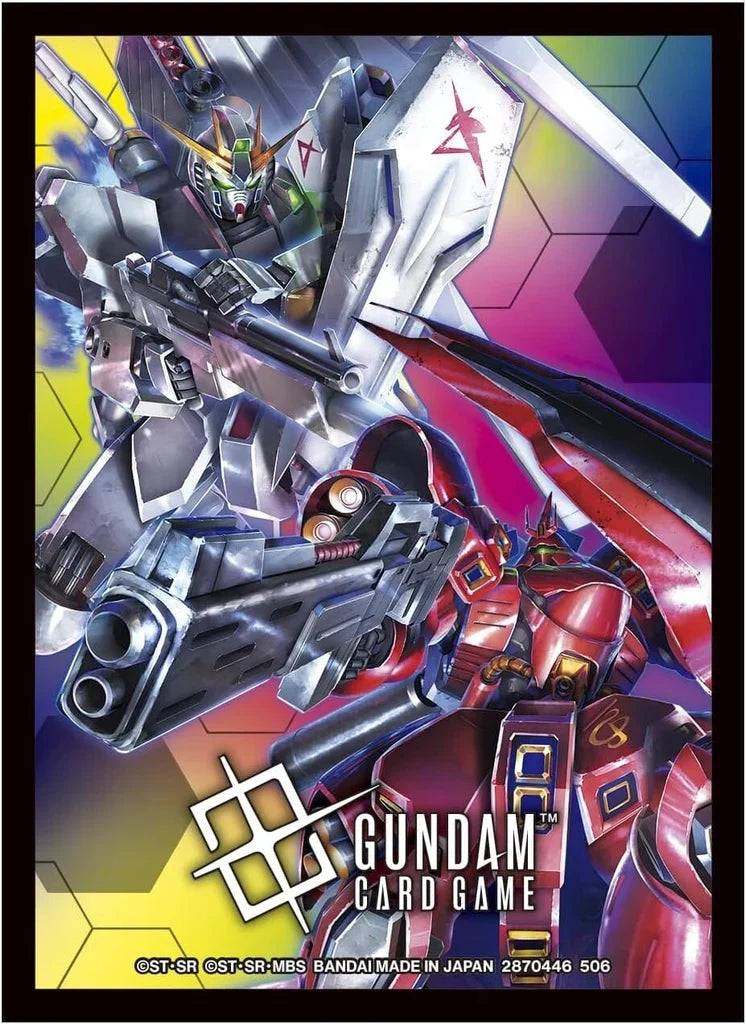 [PREORDER] Gundam Card Game Official Card Sleeves 02 Nu Gundam & Sazabi