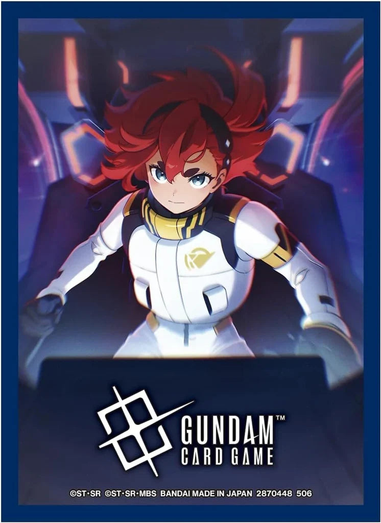 [PREORDER] Gundam Card Game Official Card Sleeves 02 Suletta Mercury