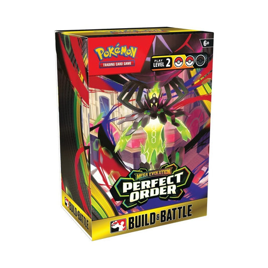 POKEMON Mega Evolutions Perfect Order Build & Battle