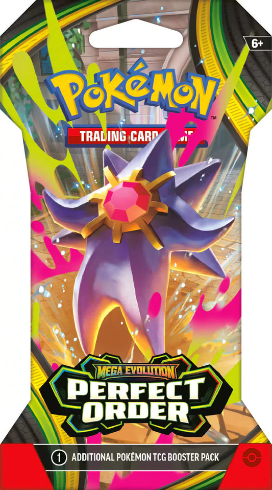 POKEMON Mega Evolutions Perfect Order Sleeved Booster Pack