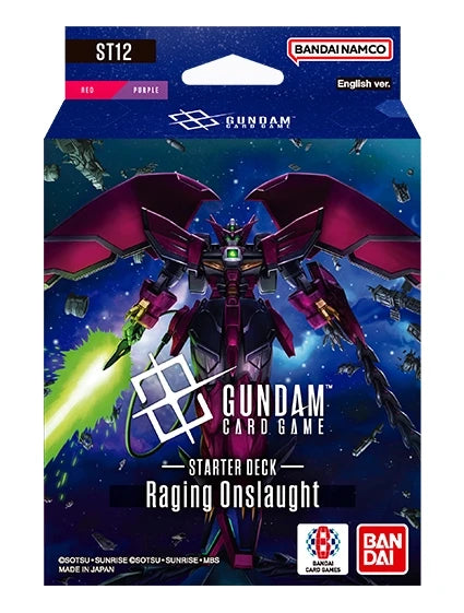 [PREORDER] Gundam Card Game ST12 Starter Deck Raging Onslaught