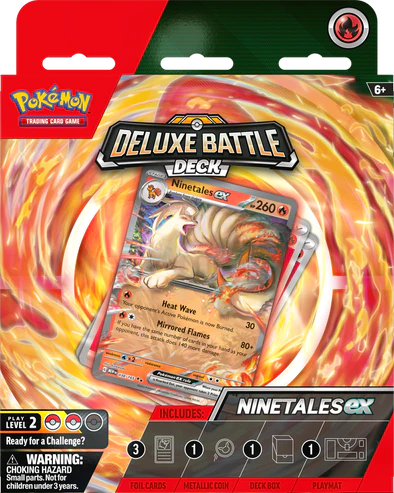 [CLEARANCE] Pokemon Deluxe Battle Deck Ninetales EX