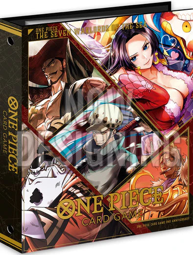 One Piece 9 Pocket Binder Set Seven Warlords of the Sea