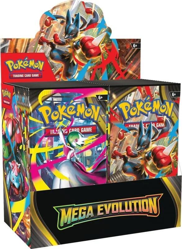 Pokemon Mega Evolution Base Set Booster Box (NO BOX TOPPER)