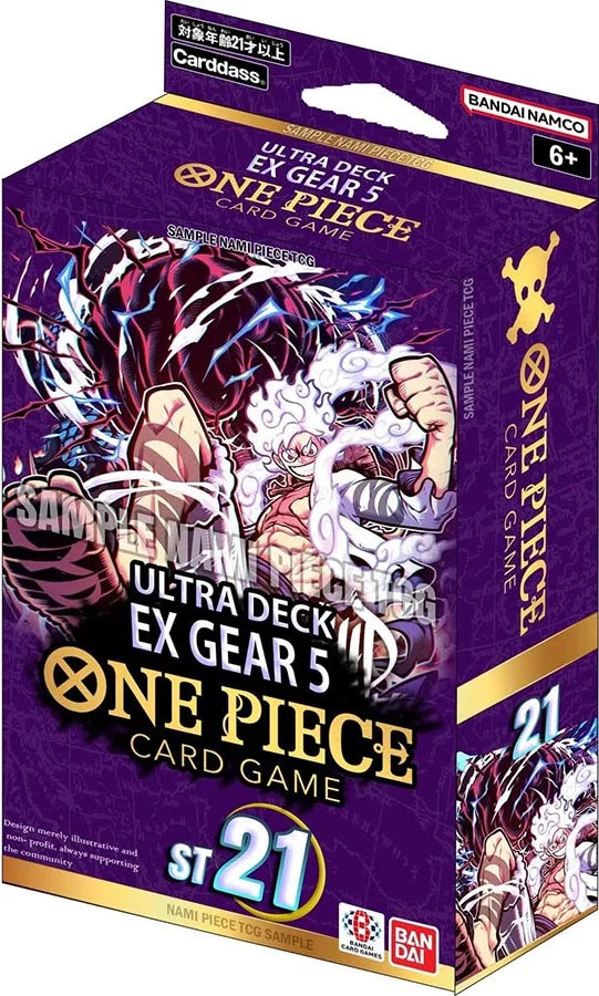 [PRE ORDER Mar 2025] One Piece Gear 5 Starter Deck ST21