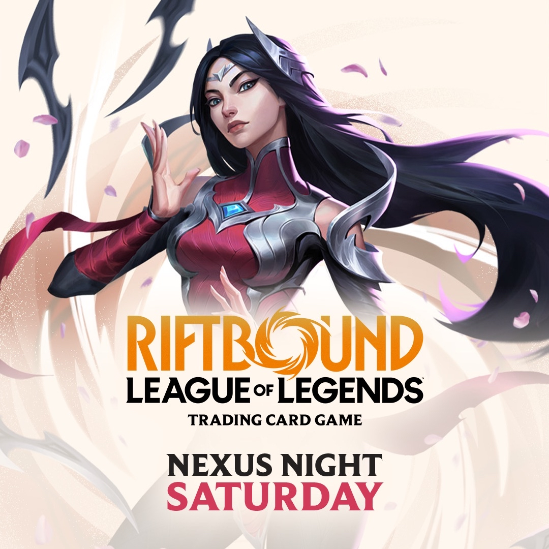 League of Legends RIFTBOUND Nexus Nights - 1v1 Saturday Feb 28, 2026 @2:30pm