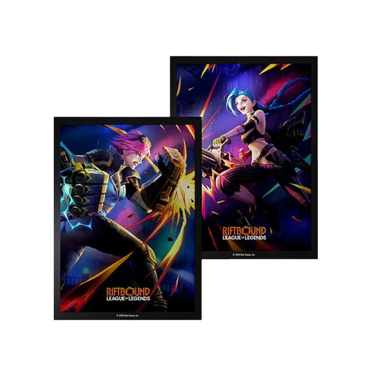 [PRE ORDER] League of Legends RIFTBOUND TCG Art Sleeves Vi vs Jinx