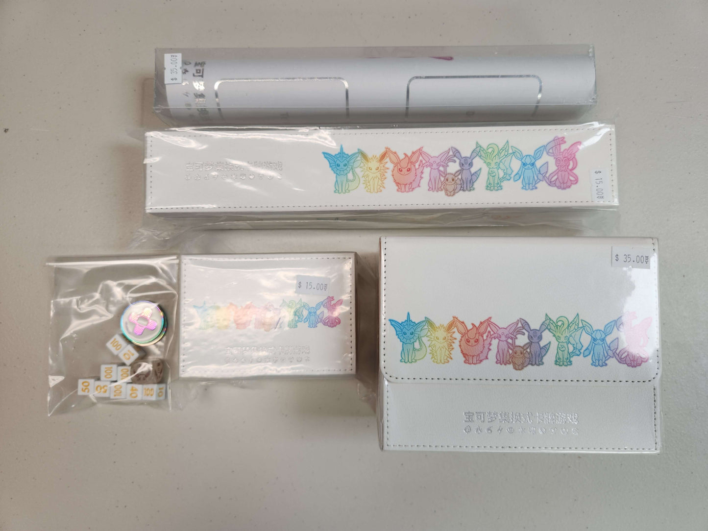 Pokemon Eeveelution Full Accessory Set Official