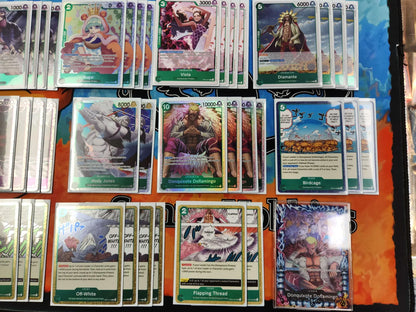 One Piece Green Purple Dolflamingo Deck