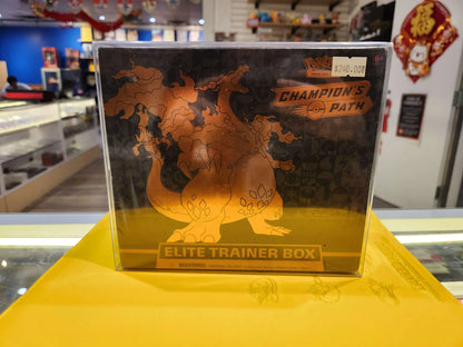 POKEMON - Champion's Path Elite Trainer Box With Plastic Case