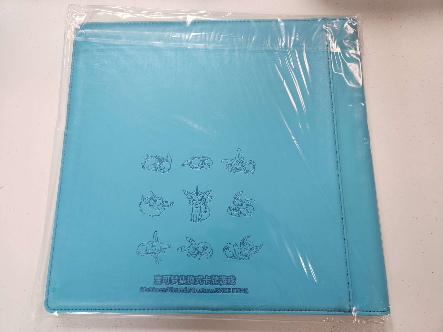 Pokemon Vaporeon Binder 12 Pocket Official 4x3 360 Slot