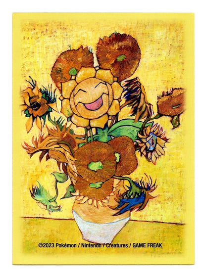 Pokemon Sunflora Van Gogh Museum Official Sleeves