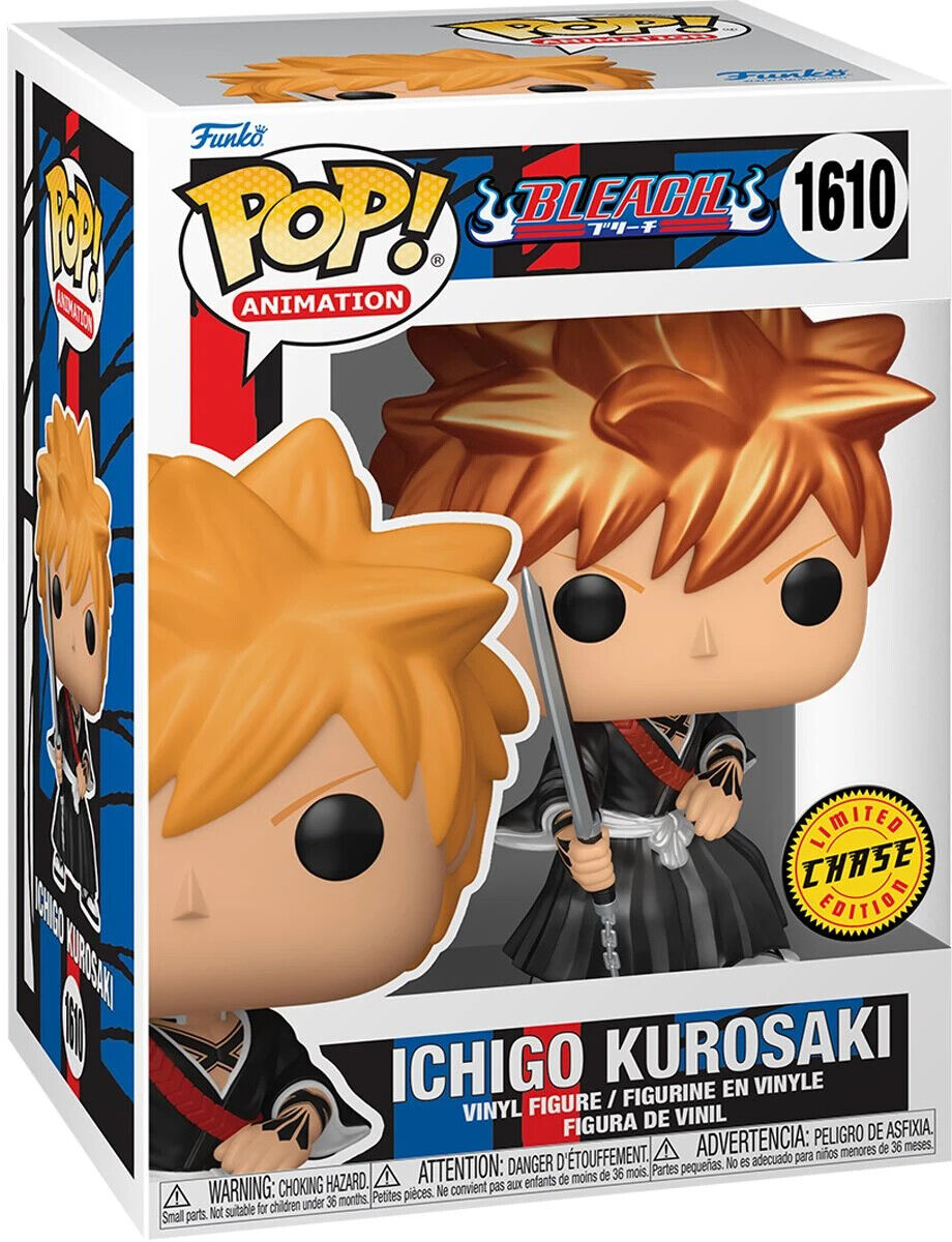 Funko POP Ichigo Kurosaki Bleach 1610 Chase (W)