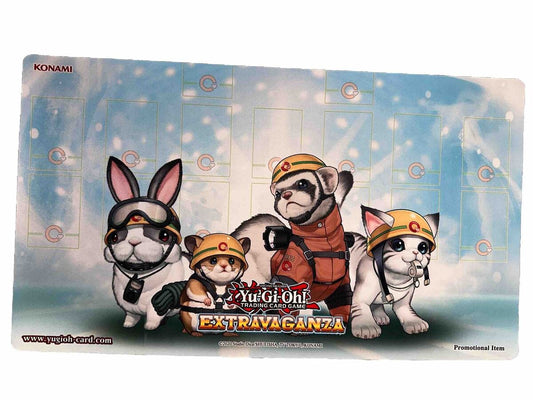 YUGIOH 2023 Extravaganza Win-A-Mat Rescue Team Official Konami Playmat NEW